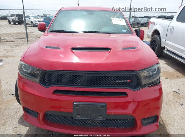 1C4SDHCT5JC412786 2018 DODGE DURANGO Красный Вид задней части салона