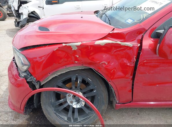 1C4SDHCT5JC412786 2018 DODGE DURANGO Красный Вид спереди