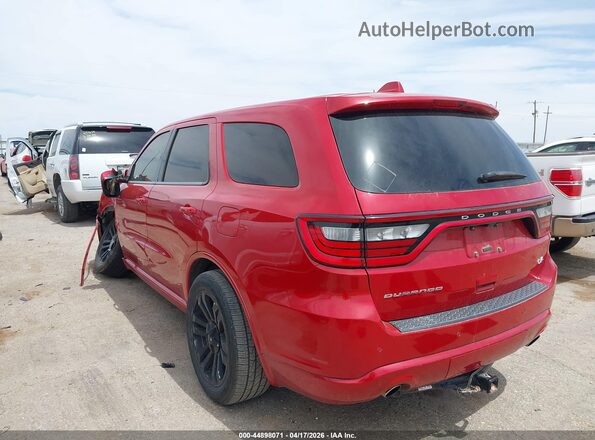 1C4SDHCT5JC412786 2018 DODGE DURANGO Красный Задняя левая четверть