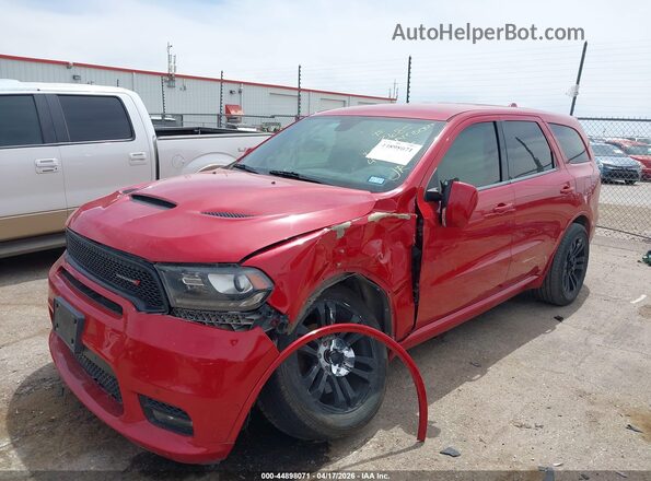 1C4SDHCT5JC412786 2018 DODGE DURANGO Красный Передняя левая четверть