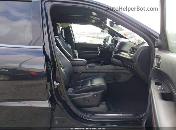 1C4SDHCT7PC567574 2023 DODGE DURANGO Black წინა სალონის ხედი
