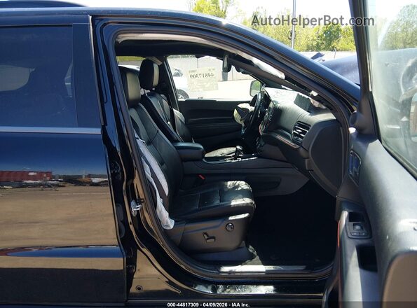1C4SDHCT7PC572029 2023 DODGE DURANGO Black Вид салону спереду