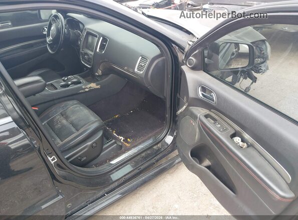 1C4SDHCT9HC703138 2017 DODGE DURANGO Black Widok wnętrza z przodu