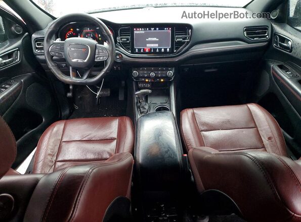 1C4SDJCT2PC558112 2023 DODGE DURANGO Black Widok deski rozdzielczej