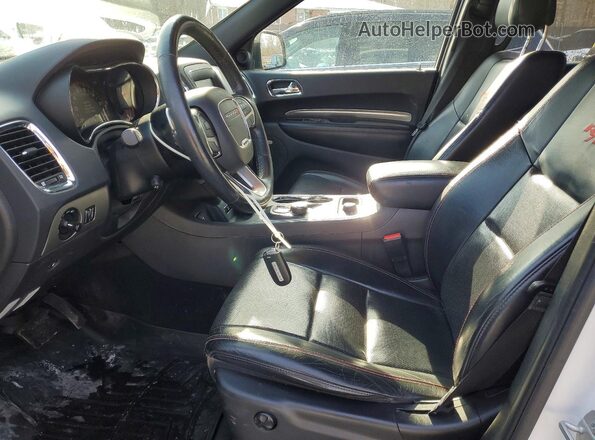 1C4SDJCT3HC679328 2017 DODGE DURANGO White Vista interior delantera