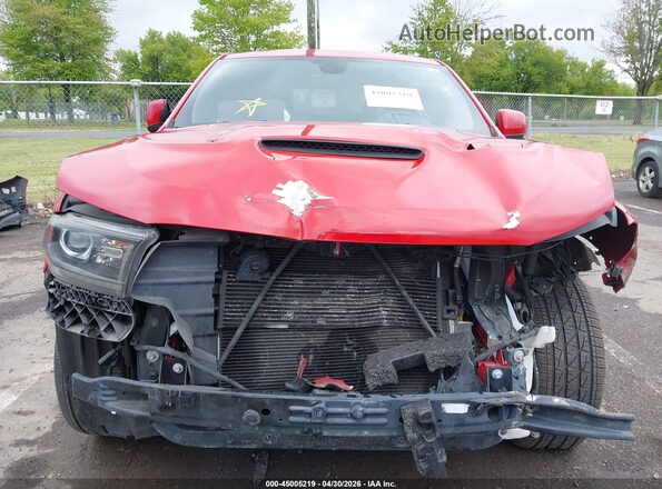 1C4SDJCT3JC340932 2018 DODGE DURANGO Red წინა ხედი