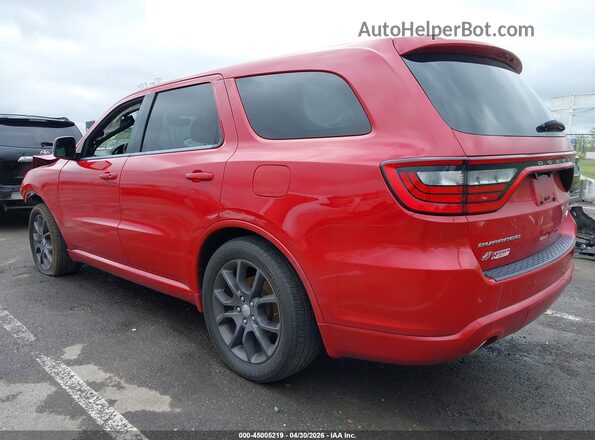 1C4SDJCT3JC340932 2018 DODGE DURANGO Red უკანა მარცხენა