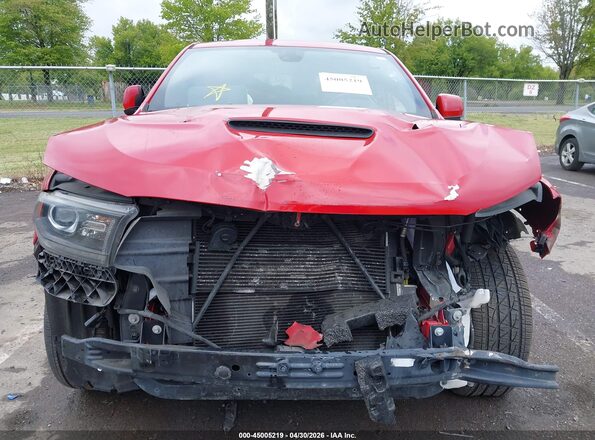1C4SDJCT3JC340932 2018 DODGE DURANGO Red ხელსაწყოთა პანელის ხედი