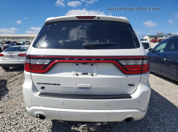 1C4SDJCT3LC287328 2020 DODGE DURANGO White Вид ззаду