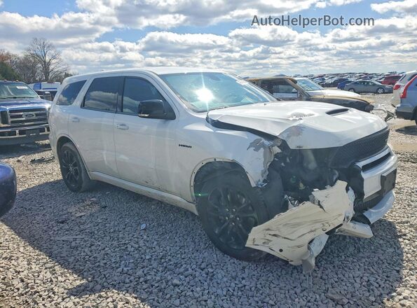 1C4SDJCT3LC287328 2020 DODGE DURANGO White Передня права чверть