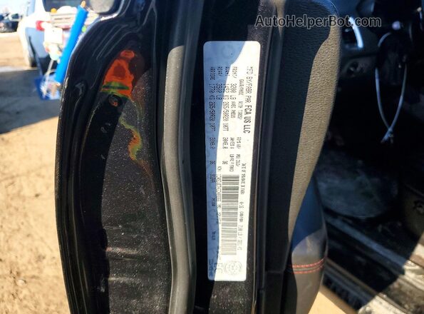 1C4SDJCT4GC403366 2016 DODGE DURANGO Charcoal Widok naklejki z numerem VIN