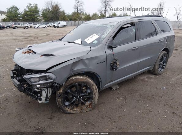1C4SDJCT6SC516602 2025 DODGE DURANGO Gray Front left