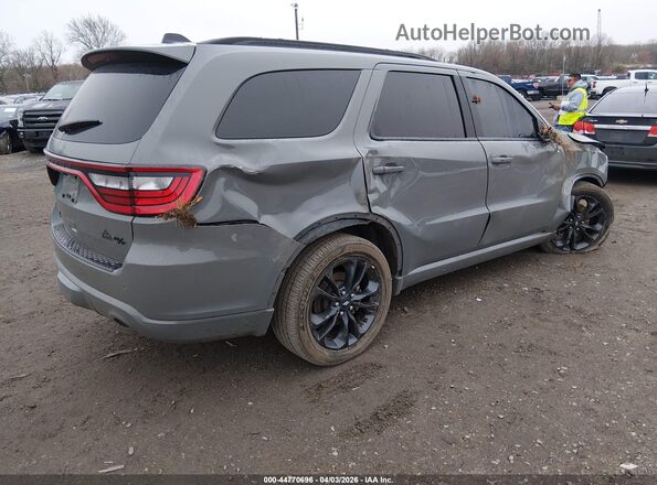 1C4SDJCT6SC516602 2025 DODGE DURANGO Gray Rear right