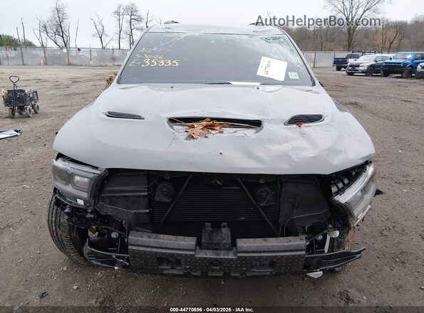 1C4SDJCT6SC516602 2025 DODGE DURANGO Gray Rear interior view