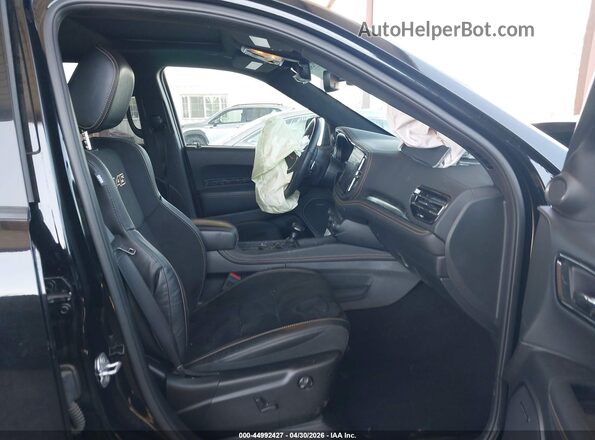 1C4SDJCT6SC523985 2025 DODGE DURANGO Black Widok wnętrza z przodu