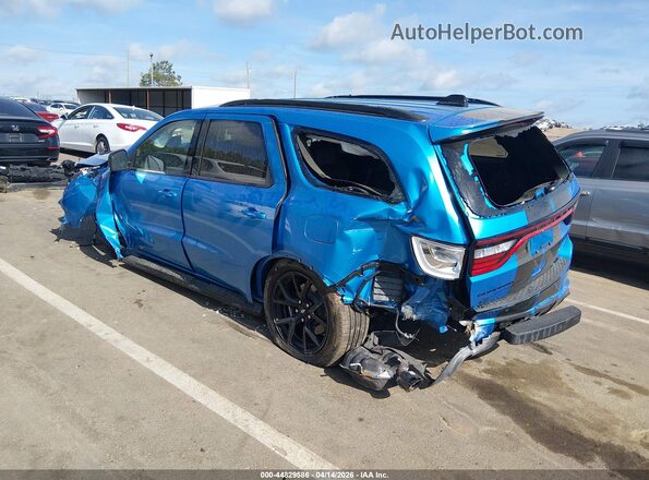 1C4SDJCT7TC218836 2026 DODGE DURANGO Синий Задняя левая четверть
