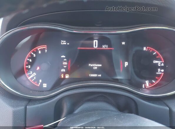 1C4SDJCT8JC150706 2018 DODGE DURANGO Black Vista de los asientos traseros