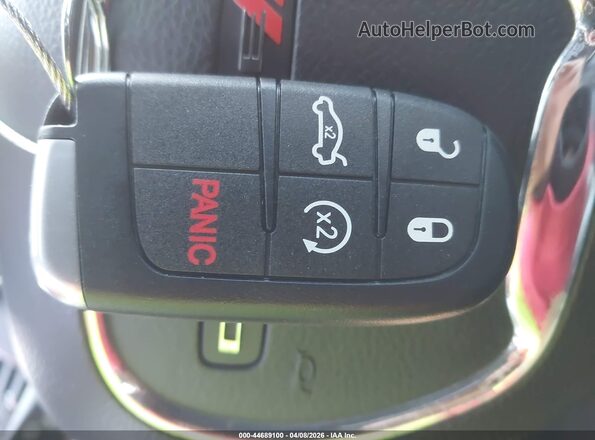 1C4SDJCT8JC150706 2018 DODGE DURANGO Black Vista del salpicadero