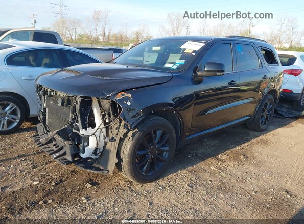 1C4SDJCT8JC150706 2018 DODGE DURANGO Black Vista tres cuartos delantera izquierda