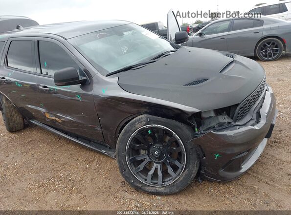 1C4SDJCT8MC815253 2021 DODGE DURANGO Черный Вид спереди