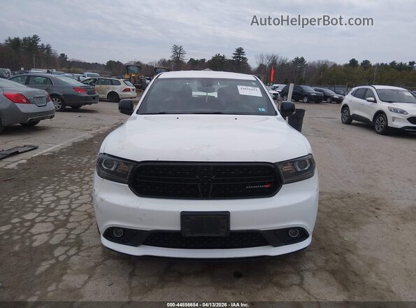 1C4SDJCT9HC726085 2017 DODGE DURANGO White Vista del cuadro de instrumentos