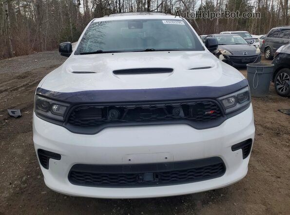 1C4SDJCT9MC683216 2021 DODGE DURANGO White Widok z przodu