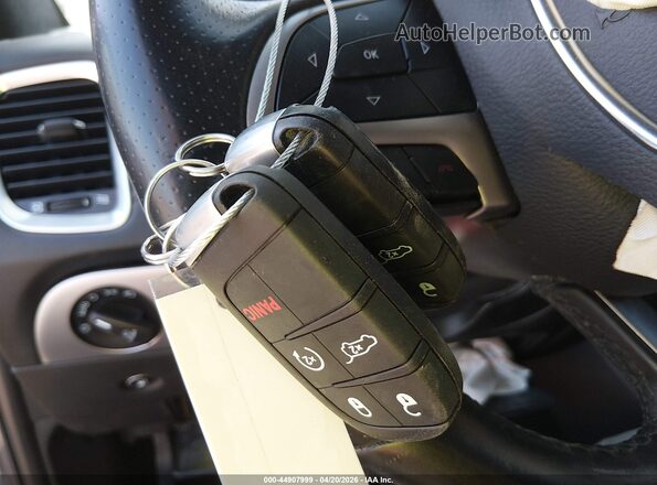 1C4SDJET6LC408043 2020 DODGE DURANGO Gray Vista del salpicadero