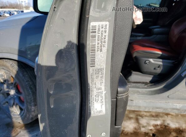 1C4SDJGJ8PC681986 2023 DODGE DURANGO Gray Вид наклейки з VIN-кодом