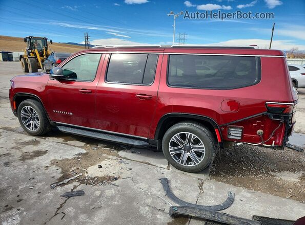 1C4SJSAP0PS517519 2023 JEEP WAGONEER Бордовый Задняя левая четверть