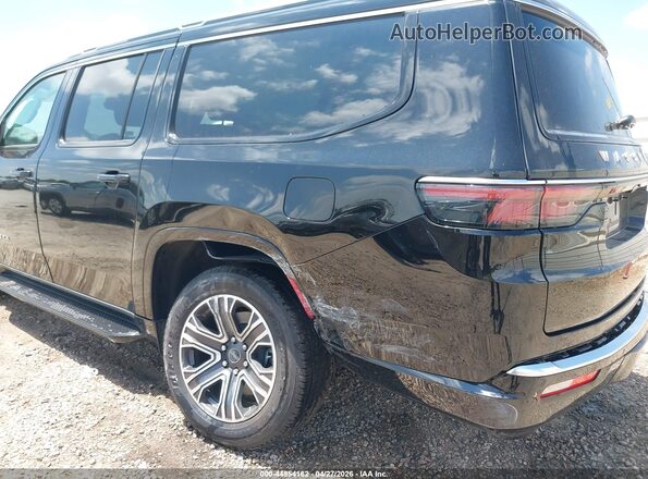 1C4SJSBP6SS537989 2025 JEEP WAGONEER L Black Вид спереду