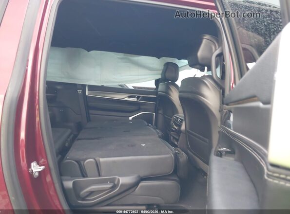 1C4SJSBPXSS527773 2025 JEEP WAGONEER L Maroon VIN կոդի պիտակի տեսք