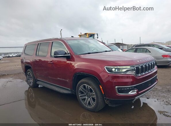 1C4SJSBPXSS527773 2025 JEEP WAGONEER L Maroon Սալոնի հետևի տեսք