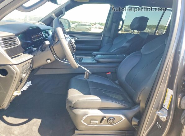 1C4SJVDP0PS552820 2023 JEEP WAGONEER Gray Вид салону спереду