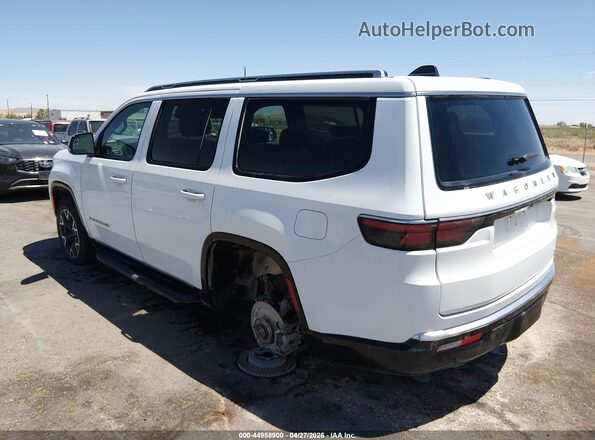 1C4SJVDPXRS176291 2024 JEEP WAGONEER White Trasero izquierdo