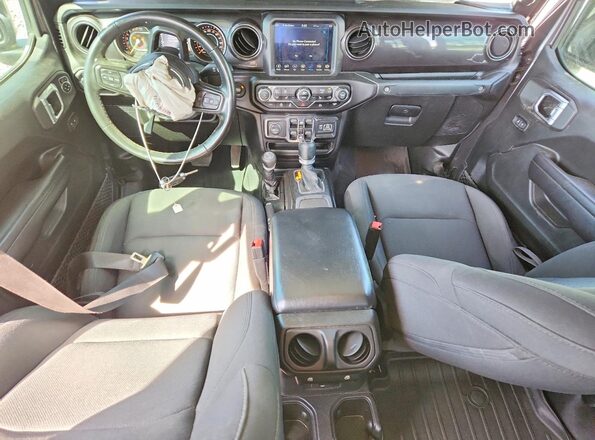 1C6HJTAG2LL214334 2020 JEEP GLADIATOR Gray Dashboard view