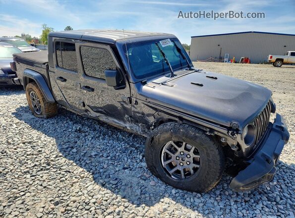 1C6HJTAG2LL214334 2020 JEEP GLADIATOR Gray Front right