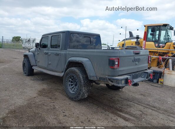 1C6HJTAG4ML583326 2021 JEEP GLADIATOR Gray Trasero izquierdo