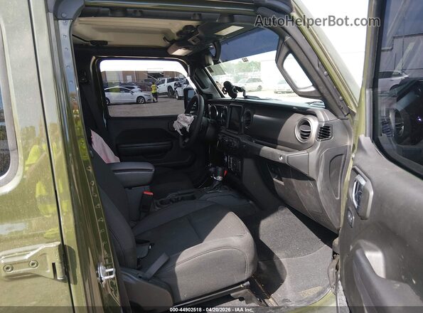 1C6HJTAG5PL556138 2023 JEEP GLADIATOR Green Սալոնի դիմացի տեսք
