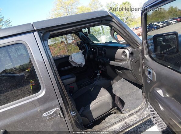 1C6HJTAGXML526869 2021 JEEP GLADIATOR Gray Widok wnętrza z przodu