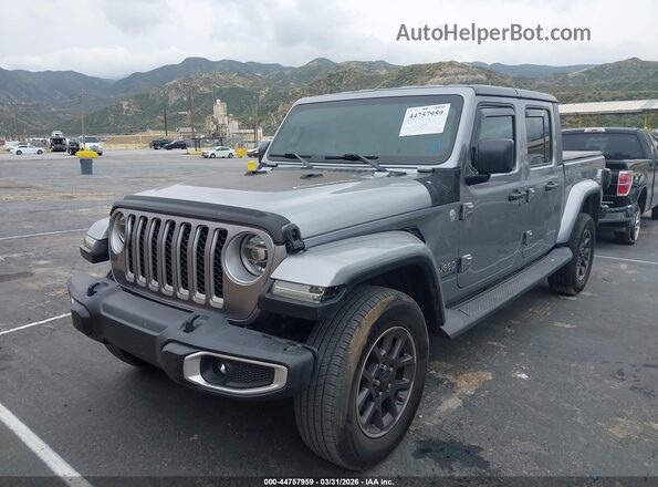 1C6HJTFGXLL154733 2020 JEEP GLADIATOR Серый Передняя левая четверть