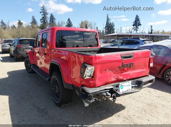 1C6PJTAG2SL550723 2025 JEEP GLADIATOR Red Դիմացի տեսք