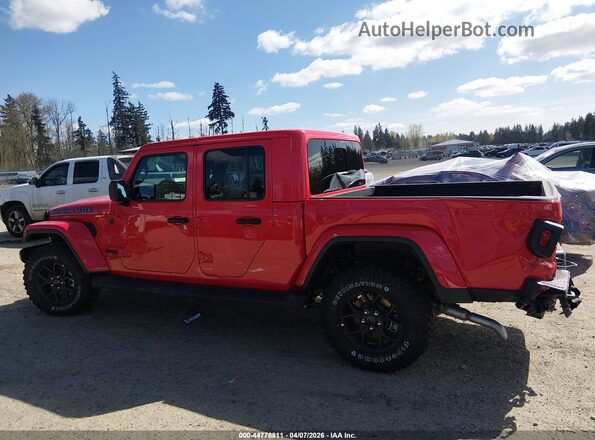 1C6PJTAG2SL550723 2025 JEEP GLADIATOR Red Սալոնի 360 աստիճան տեսք