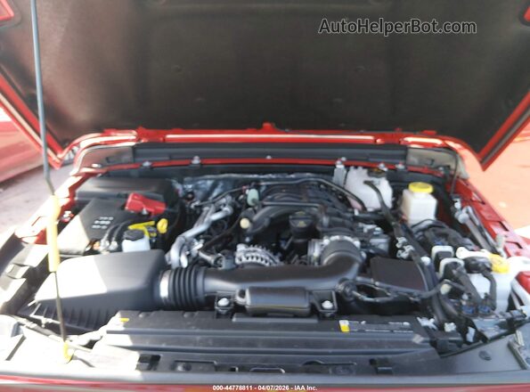 1C6PJTAG2SL550723 2025 JEEP GLADIATOR Red Հետևի տեսք