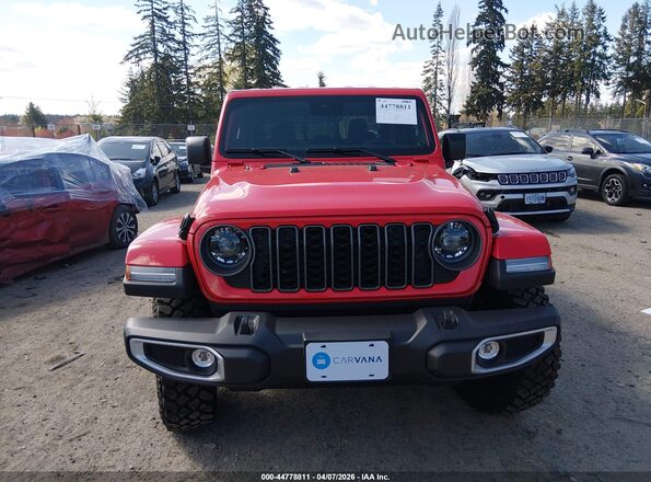 1C6PJTAG2SL550723 2025 JEEP GLADIATOR Red Սարքավորումների վահանակի տեսք