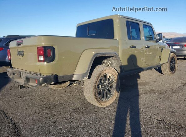 1C6PJTAG5SL508787 2025 JEEP GLADIATOR Зеленый Задняя правая четверть