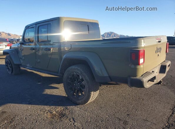1C6PJTAG5SL508787 2025 JEEP GLADIATOR Зеленый Задняя левая четверть