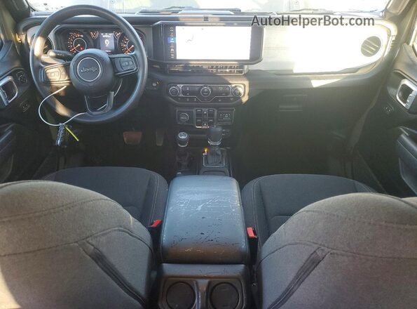 1C6PJTAG5SL508787 2025 JEEP GLADIATOR Зеленый Вид панели приборов