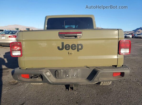 1C6PJTAG5SL508787 2025 JEEP GLADIATOR Зеленый Вид сзади