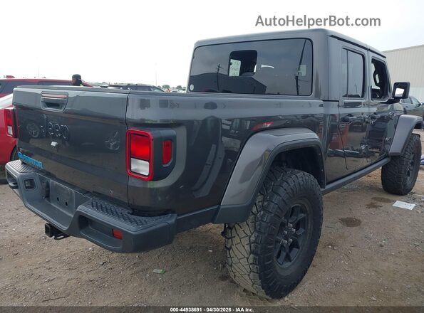 1C6PJTAG7SL505616 2025 JEEP GLADIATOR Gray Rear right