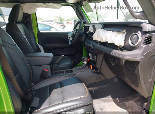 1C6PJTAG7SL518222 2025 JEEP GLADIATOR Green Front interior view